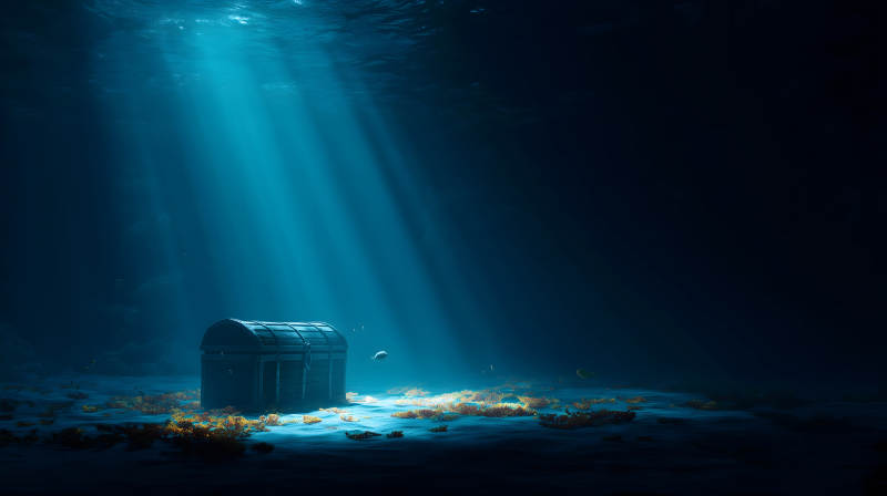 深海宝藏遗世独立-图片