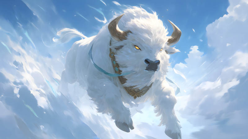 白色巨獸翱翔天際-圖片