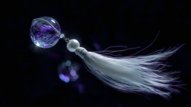 梦幻饰品黑夜点缀-图片