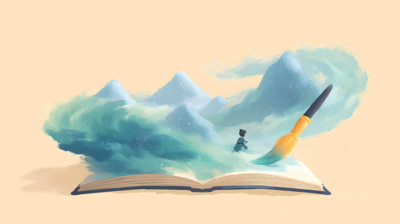 书画山水世界-图片