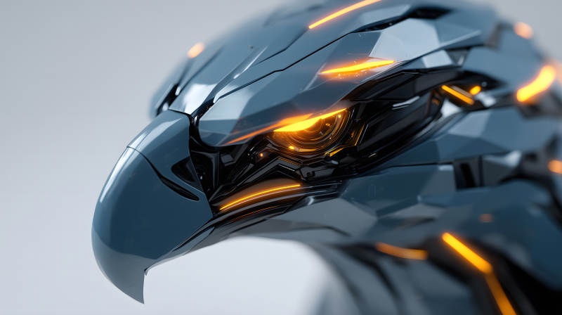 机械鹰眼未来科技图片