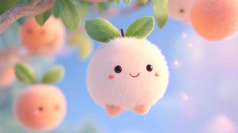 毛茸茸的可愛果實(shí)-圖片