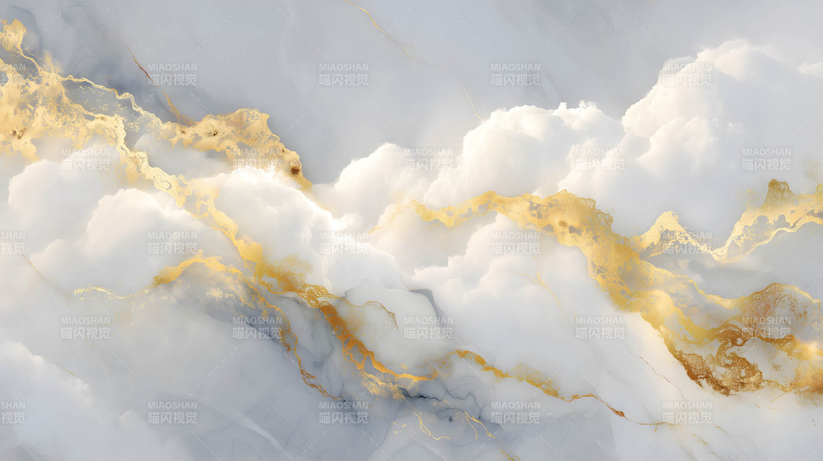 金色纹理云雾缭绕-图片