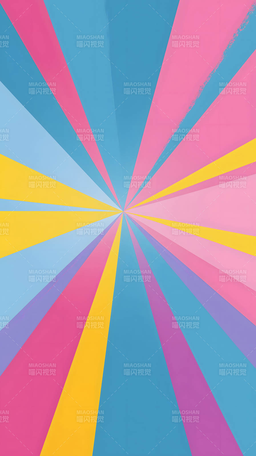 彩色射线爆发视觉冲击-图片