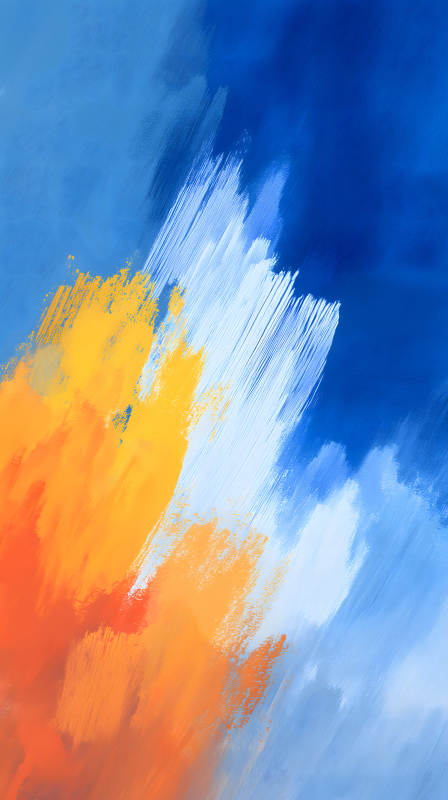 色彩抽象畫-圖片