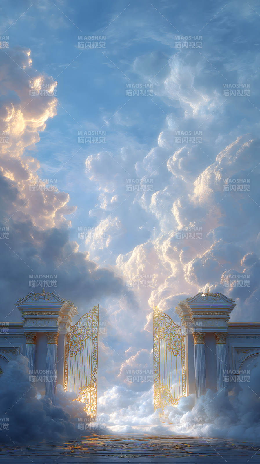 天堂之門云海景象-圖片