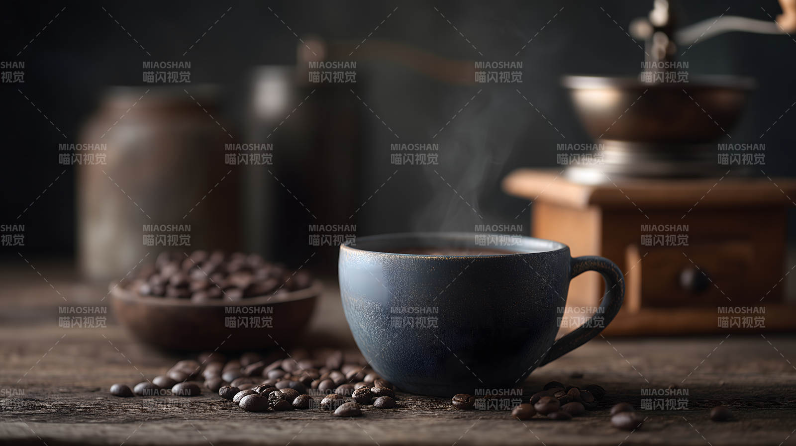 咖啡时光温暖香醇图片