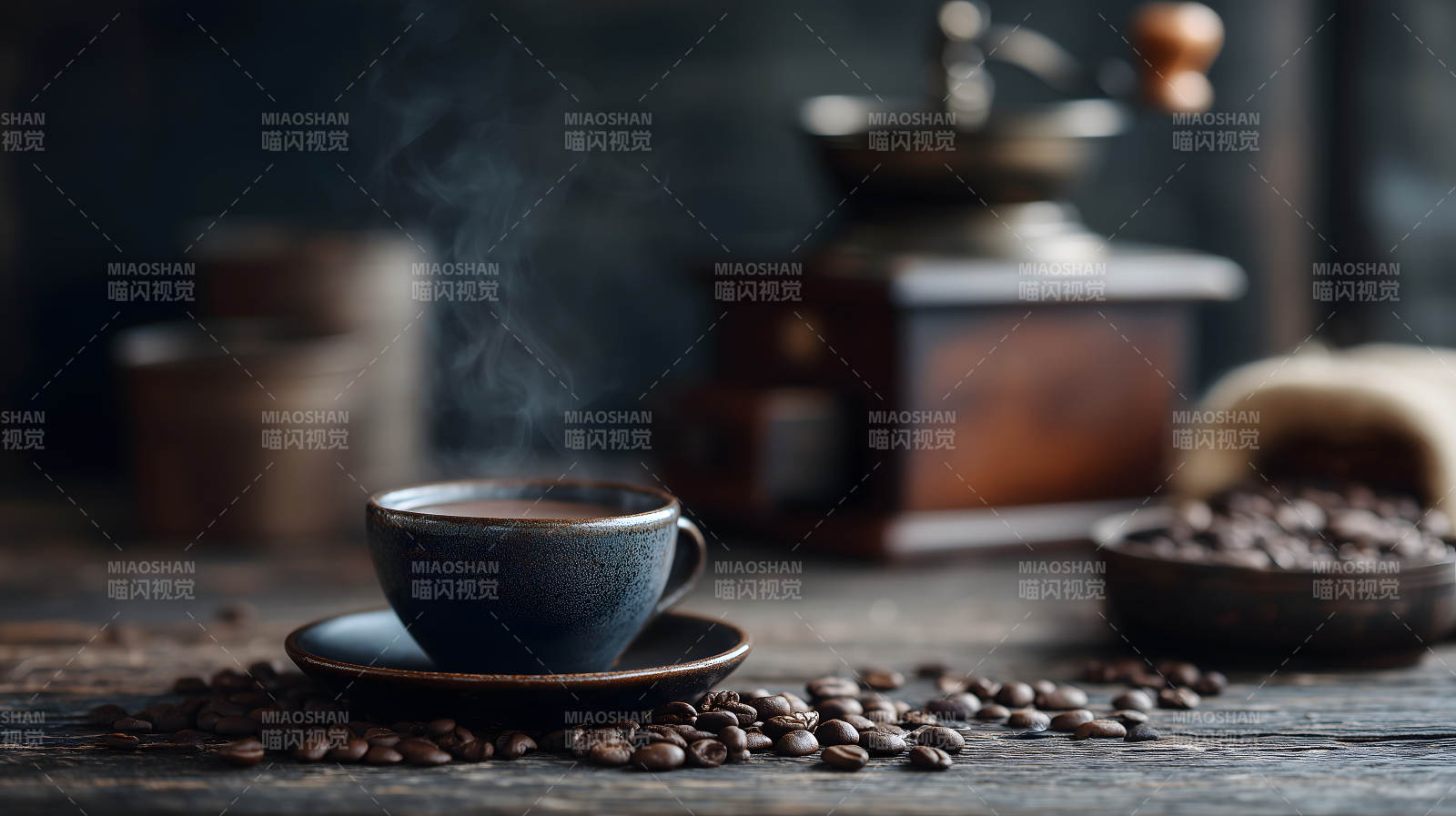 咖啡香氣溫暖時光-圖片