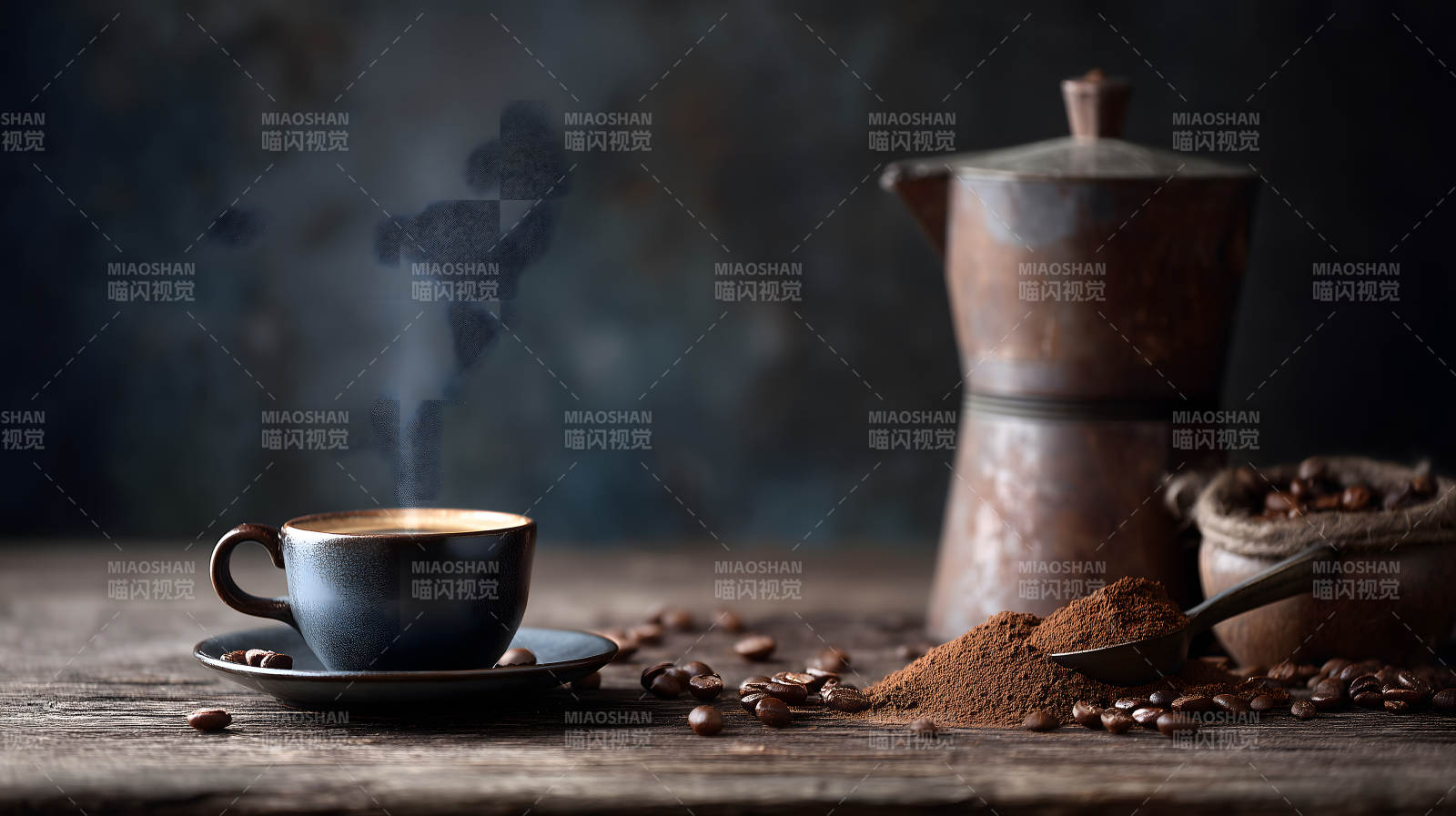 咖啡的靜物圖片