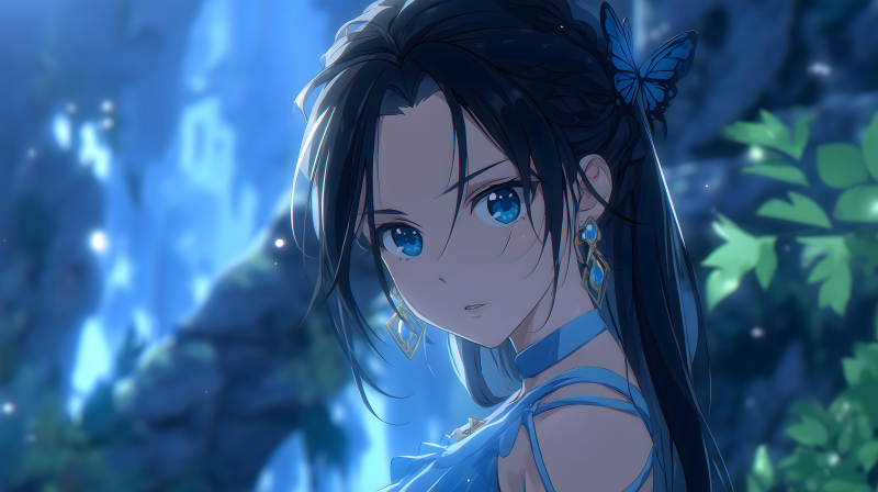 藍色仙女的夢幻世界-圖片