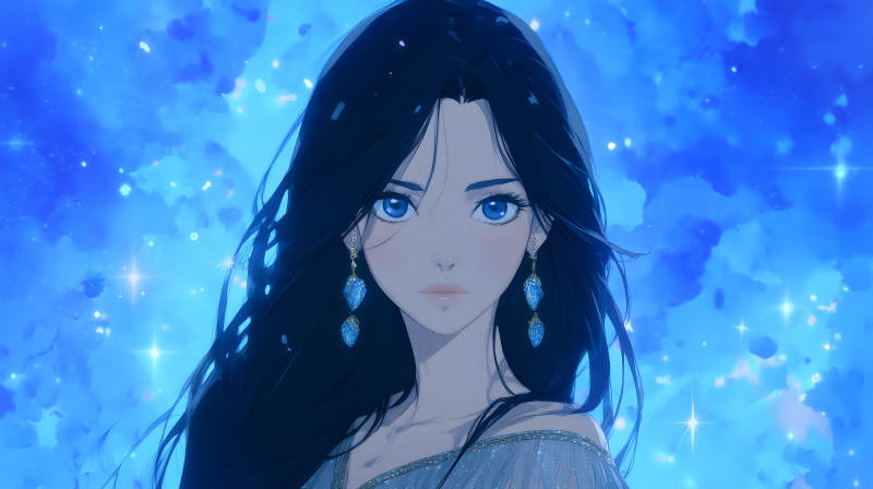 美人星空魅影-圖片