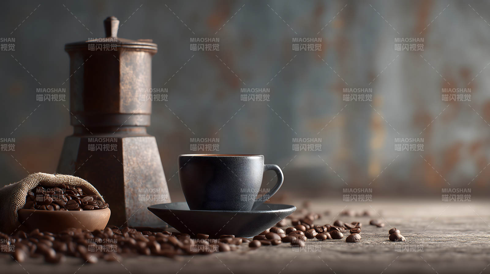 咖啡静物优雅-图片