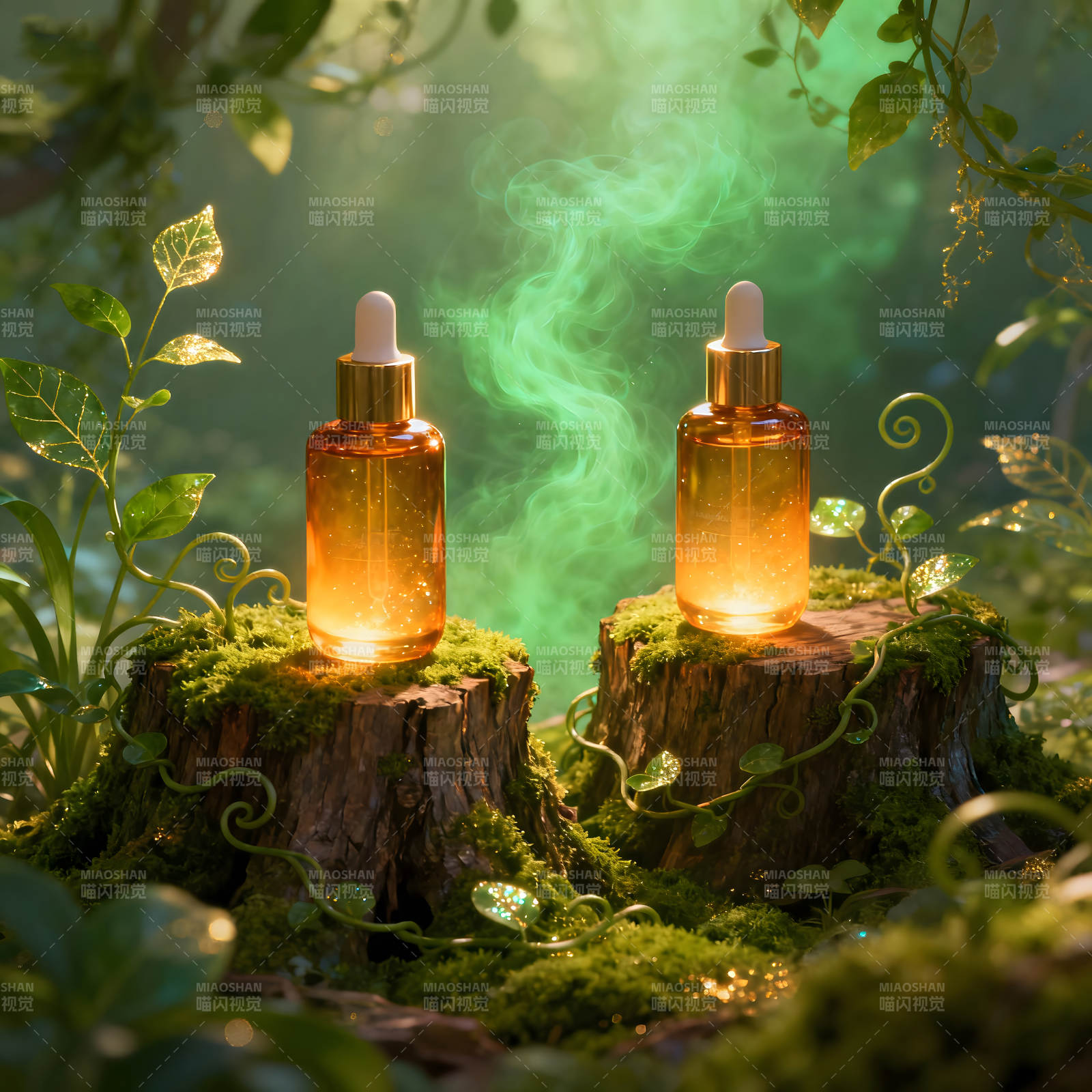 森林深处的护肤精华液-图片