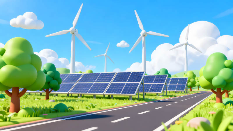 环保能源风光无限-图片