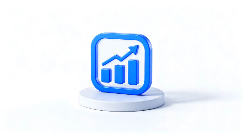 圖標增長演示3D效果-圖片