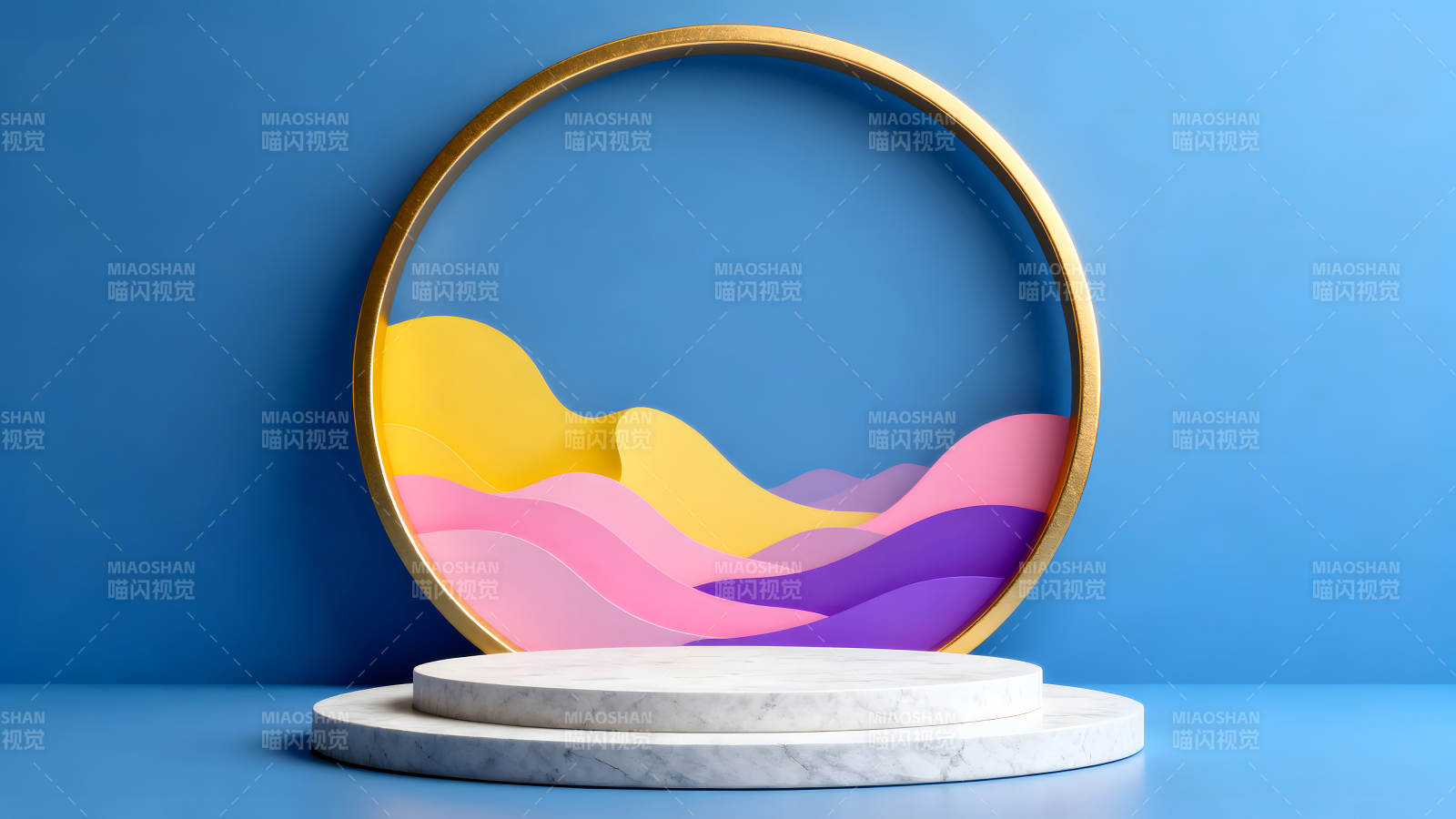 抽象设计展示背景几何形状组合图片