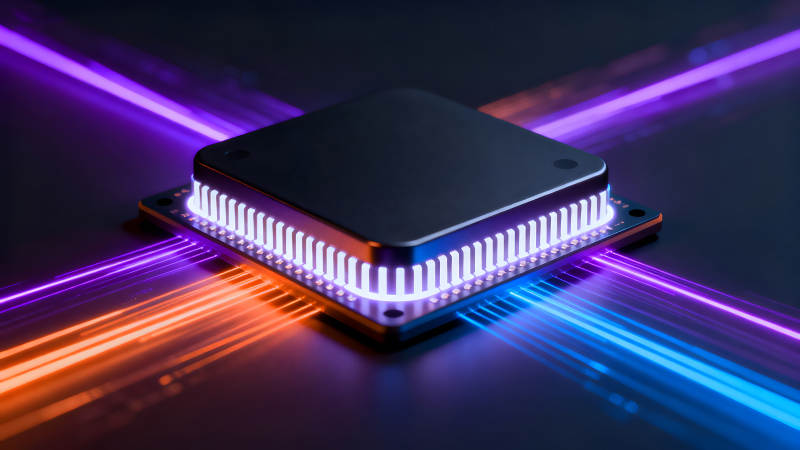 芯片科技光效渲染-图片