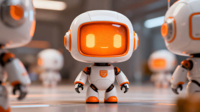 可愛機器人集體亮相-圖片