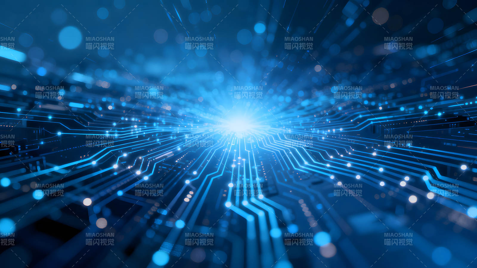 电路图抽象数字世界视觉-图片