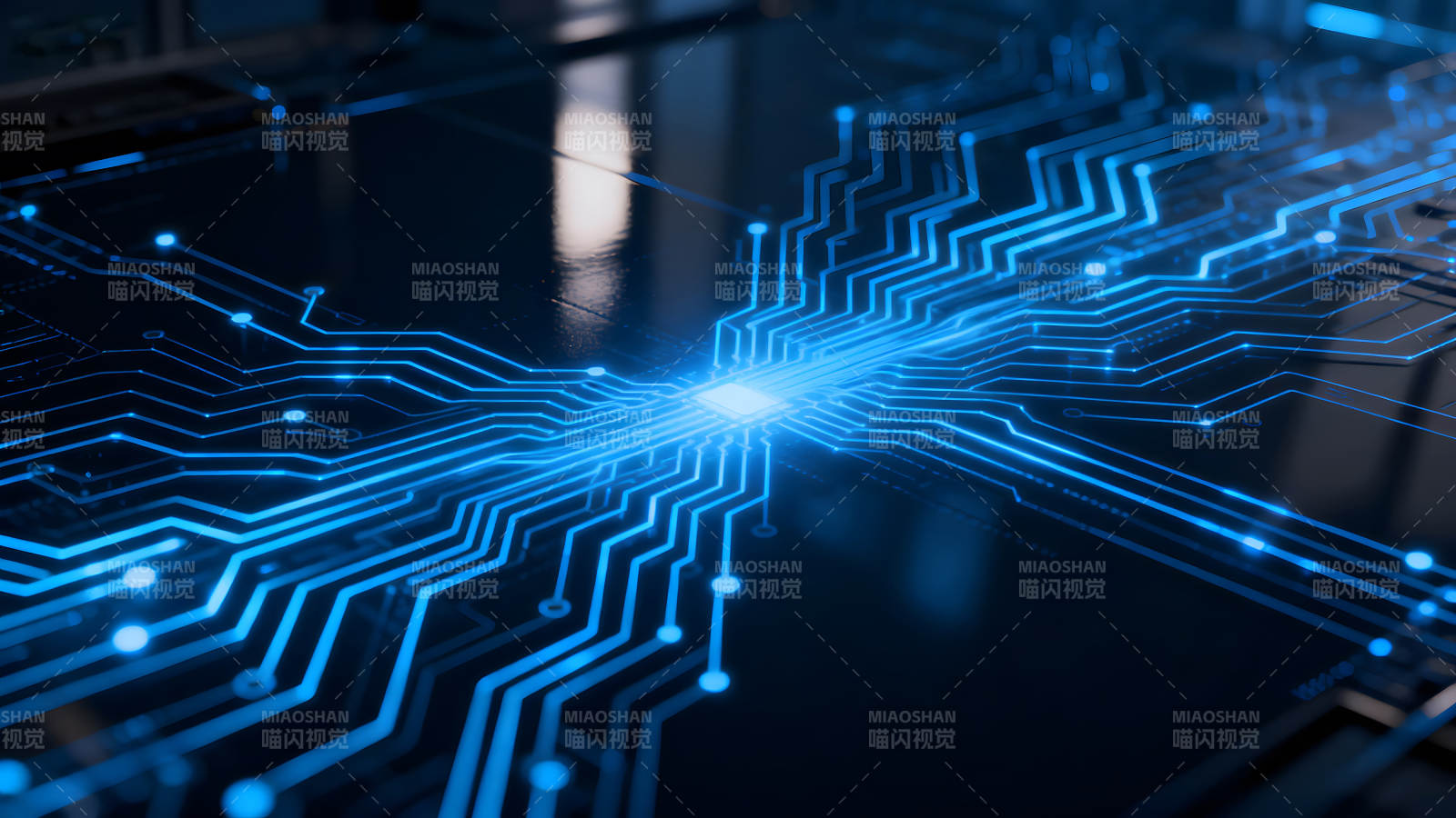 电路板科技感十足的图像图片