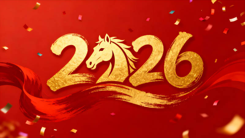 2026年金馬迎新春節賀圖-圖片