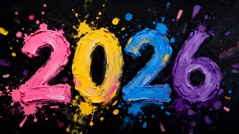 2026年藝術涂鴉作品色彩斑斕-圖片