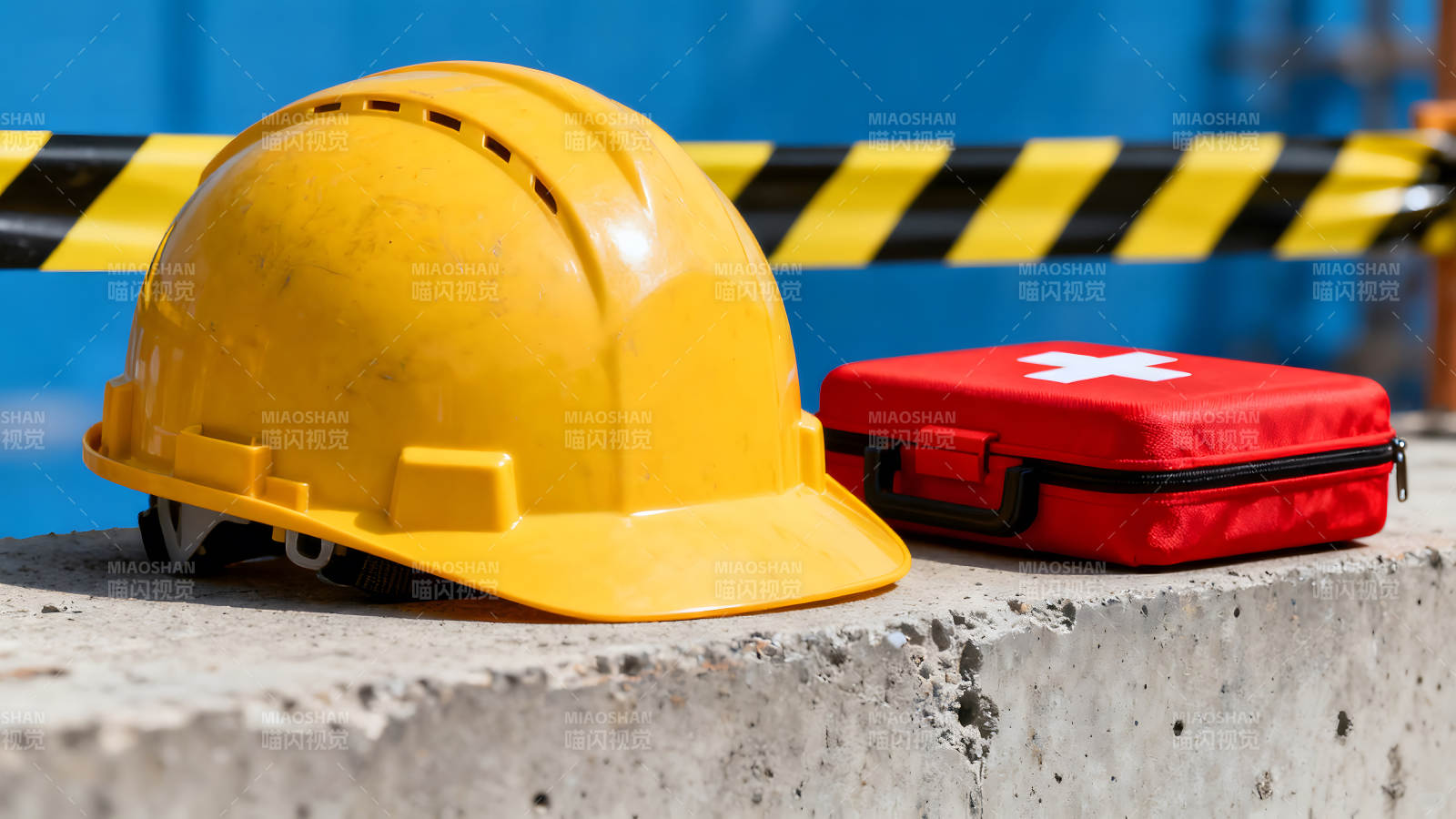 工地安全：頭盔急救箱-圖片