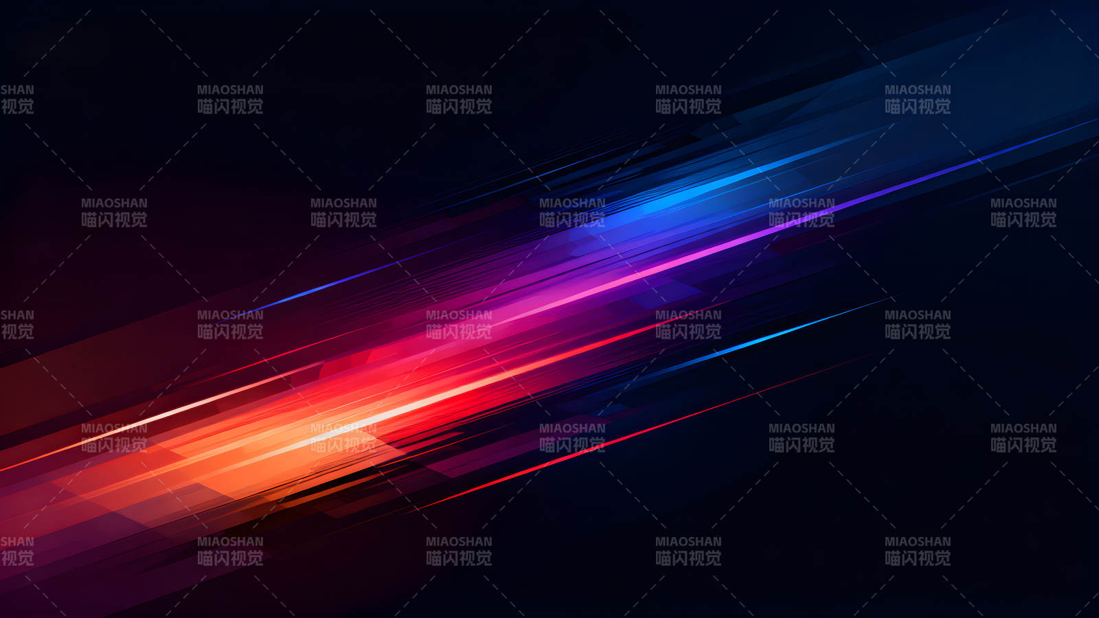 抽象光線構成深色背景-圖片