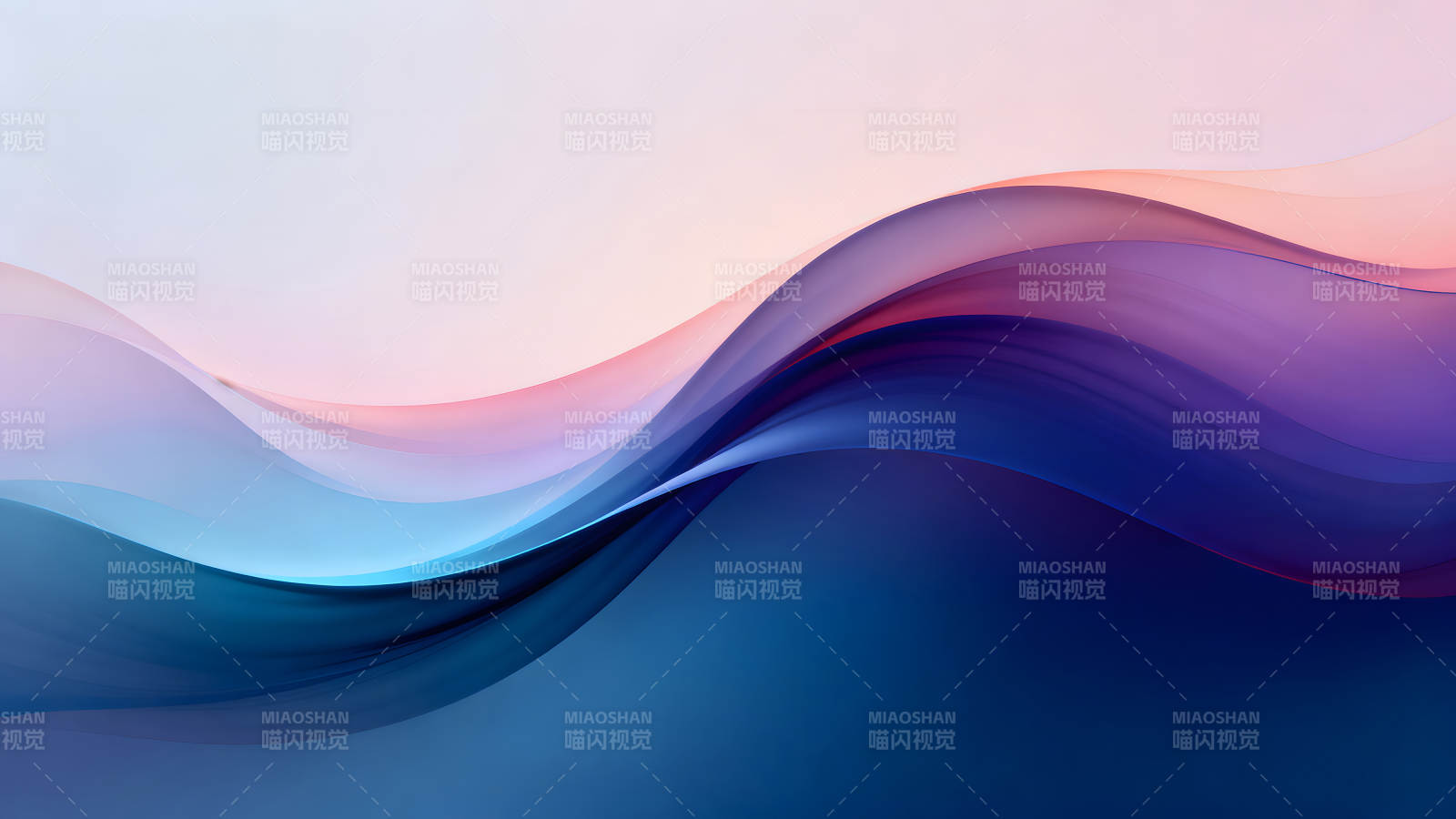 抽象流線型背景漸變色塊-圖片