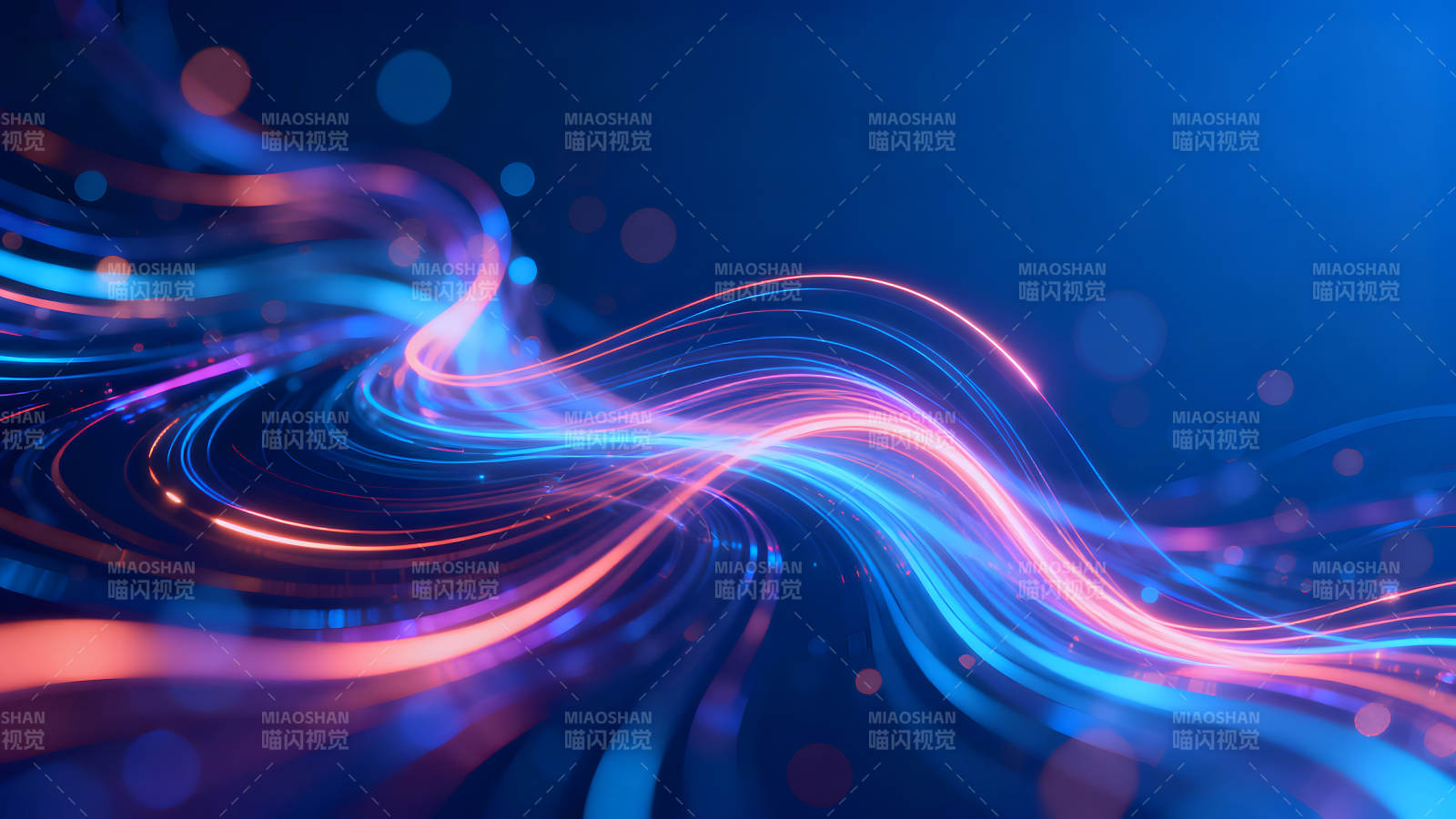 抽象光線流動(dòng)背景-圖片