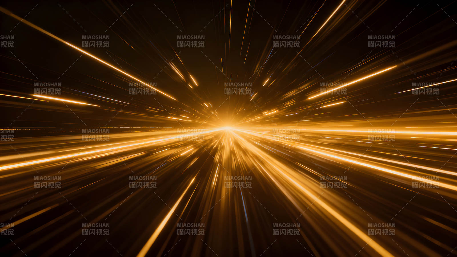 金色光芒汇聚中心点-图片