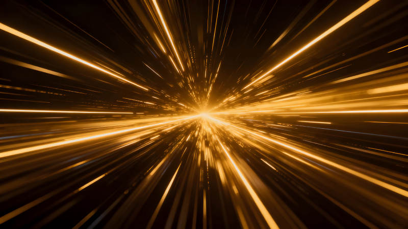 光线汇聚视觉冲击-图片