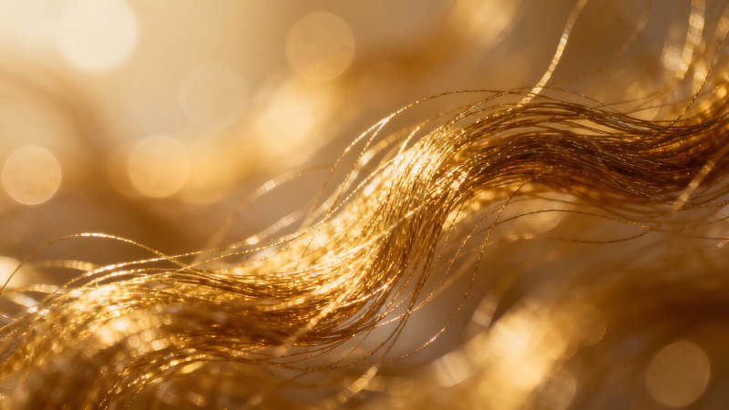 金发特写光线柔和光影迷人-图片