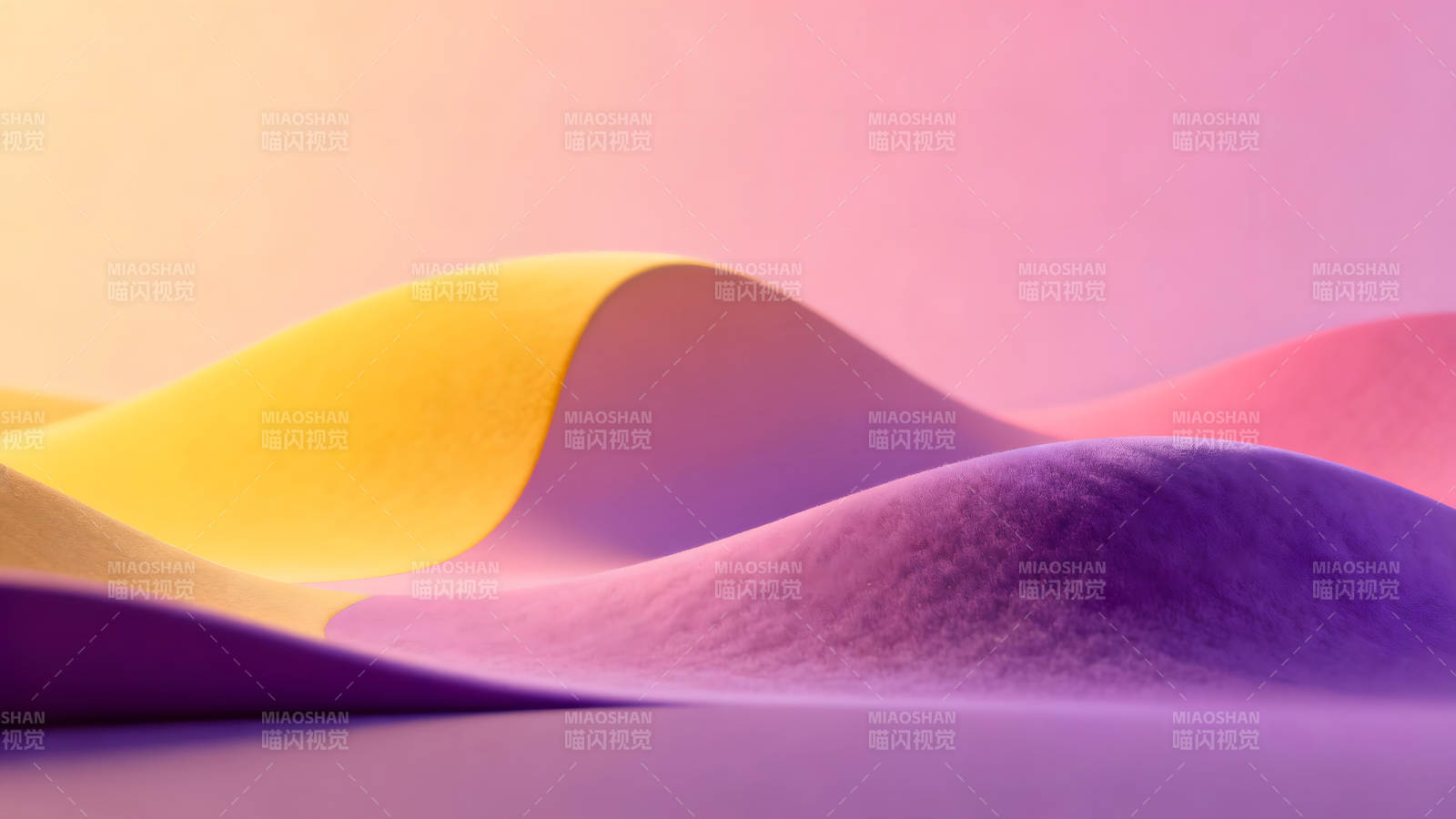 抽象纸张的色彩与曲线图片