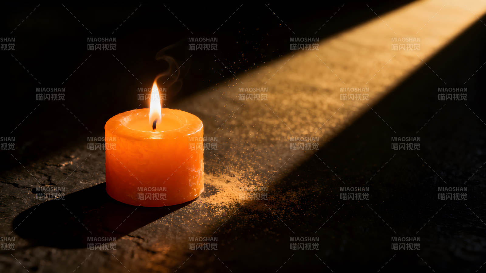 蜡烛光影氛围温暖烛光图片