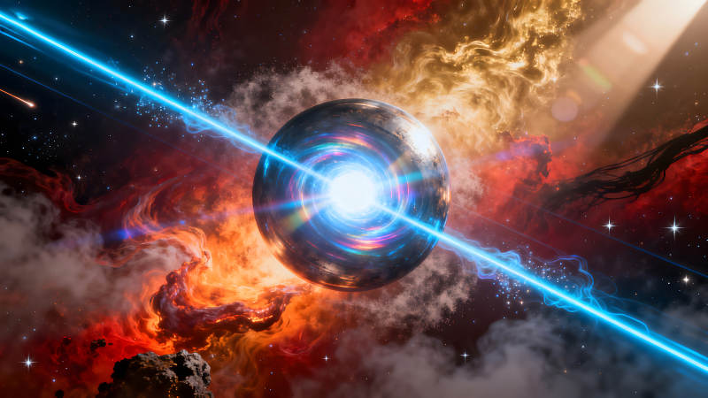 宇宙能量爆發(fā)奇觀-圖片