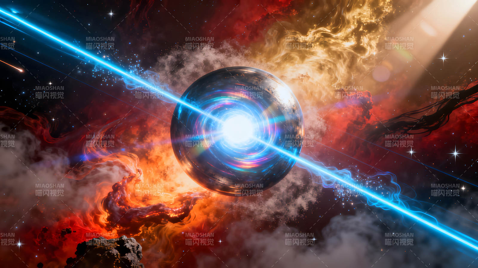 宇宙能量爆发奇观-图片