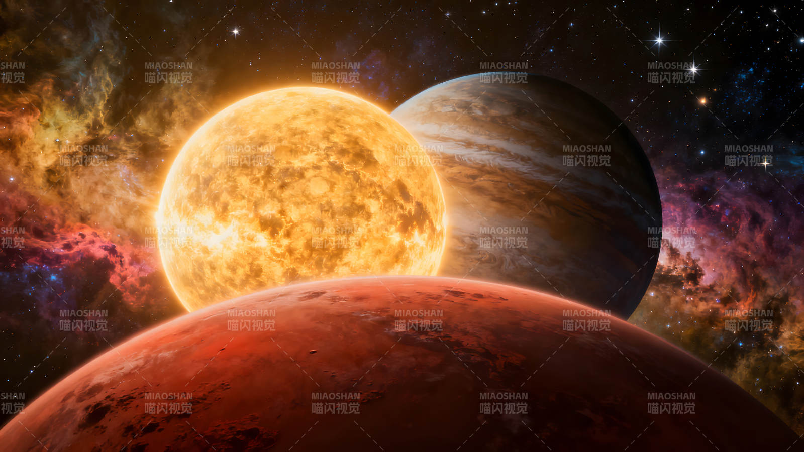 宇宙行星星系奇观-图片