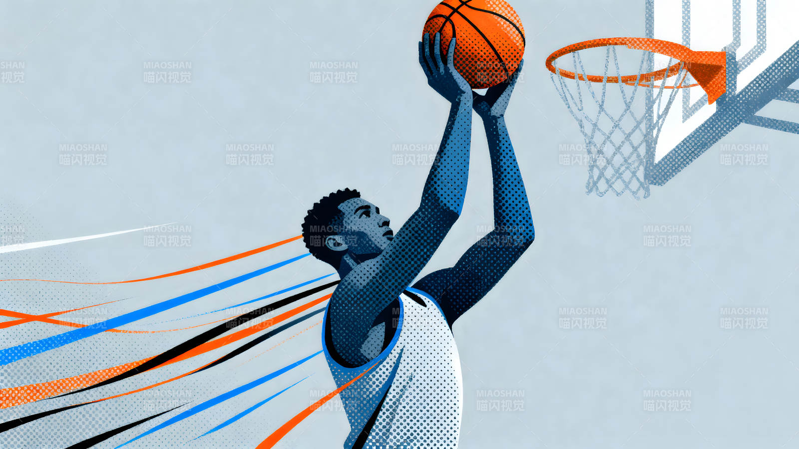 篮球运动员投篮瞬间图片