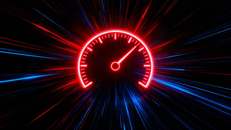 速度感儀表盤光線特效-圖片