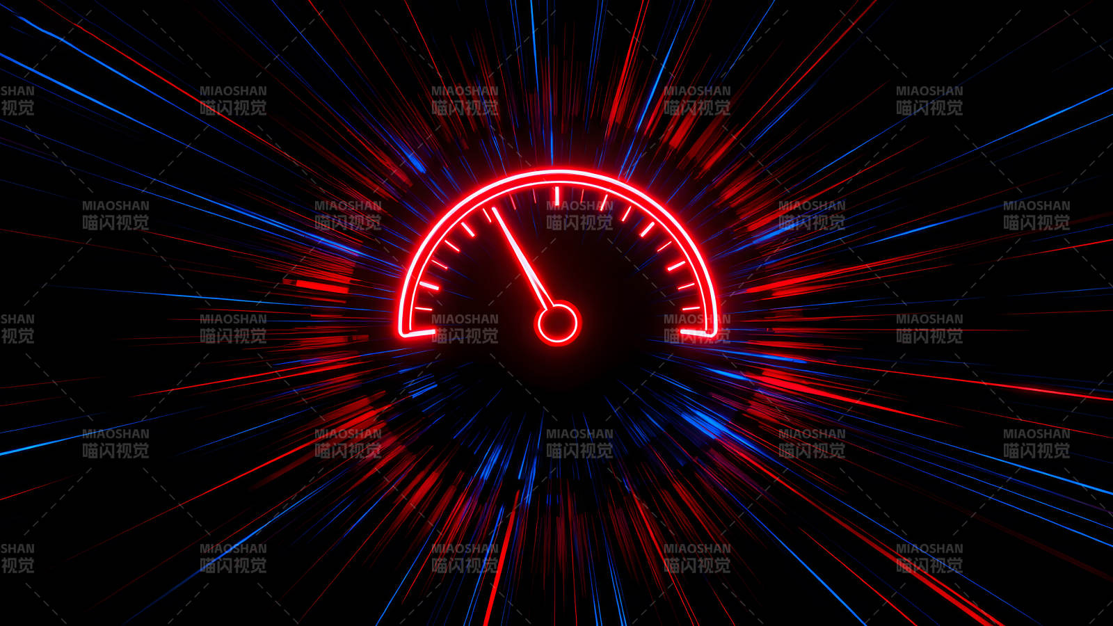 速度儀表盤的炫酷特效-圖片