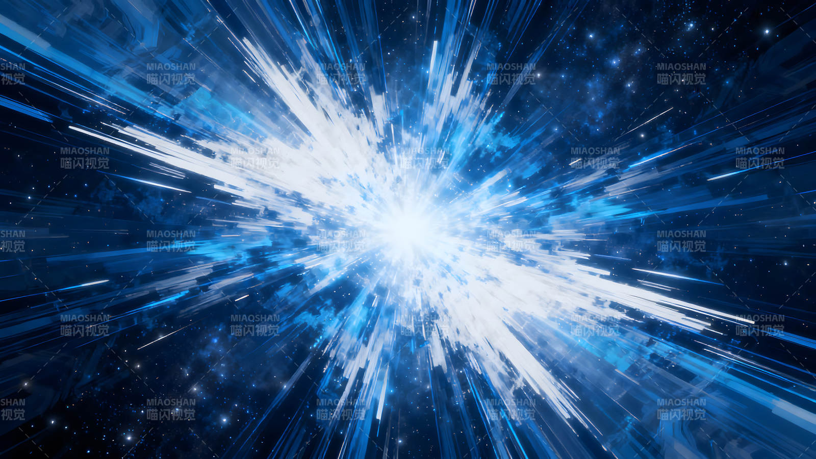 宇宙爆发能量释放星空-图片