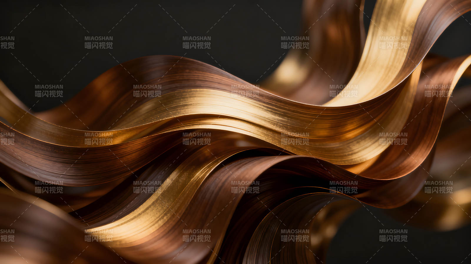 金屬質感抽象藝術圖案-圖片