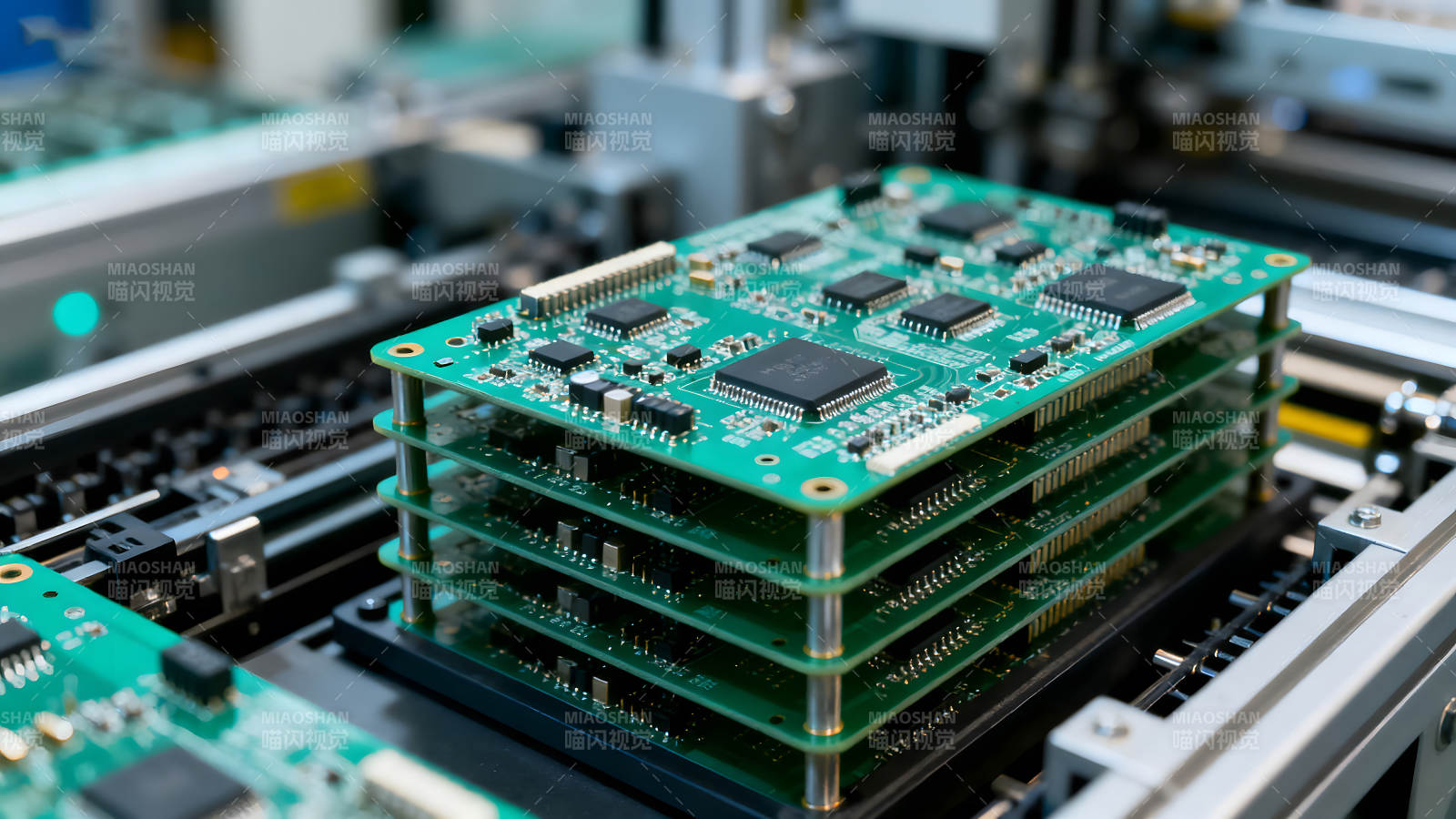 電路板堆疊制造過程-圖片