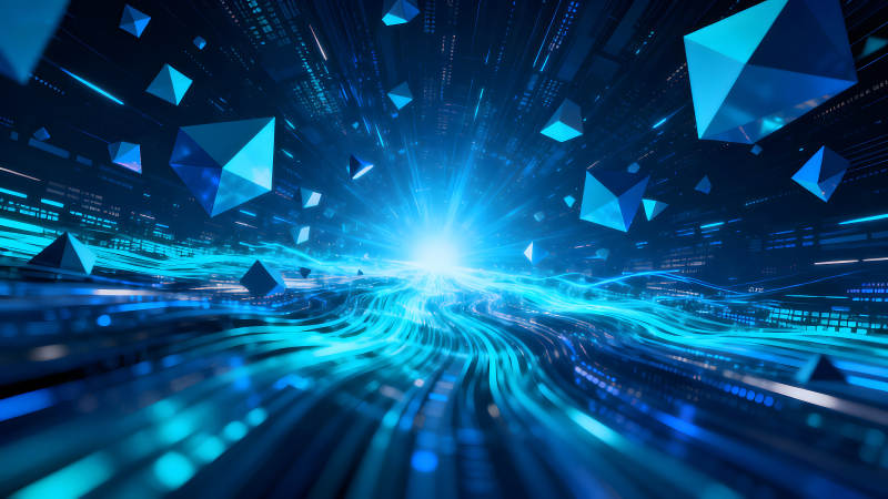 科技感十足的未来世界视觉效果-图片