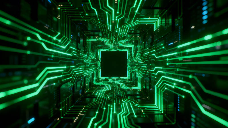 电子科技隧道发光电路板-图片