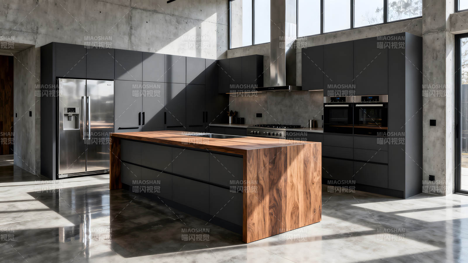 现代简约风格厨房设计图片