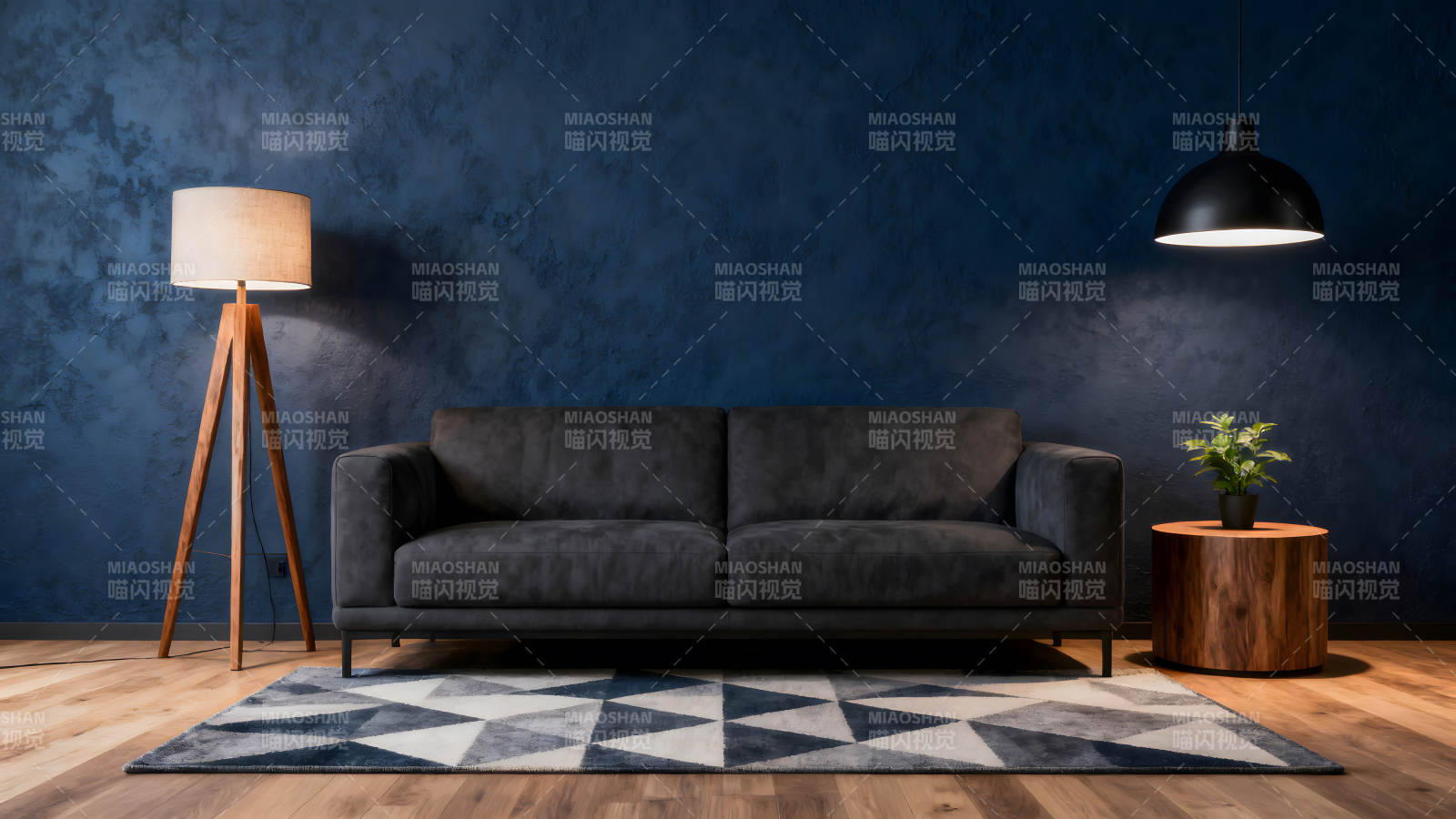 室内陈设简约风格氛围温馨图片