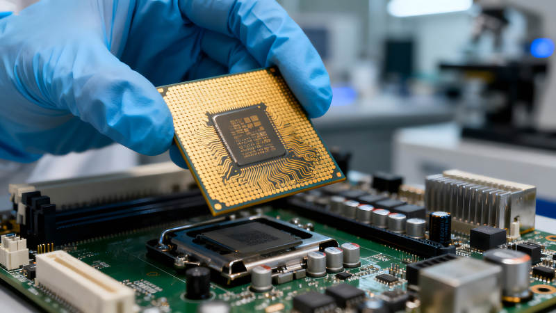 組裝電腦芯片的技術(shù)過程-圖片