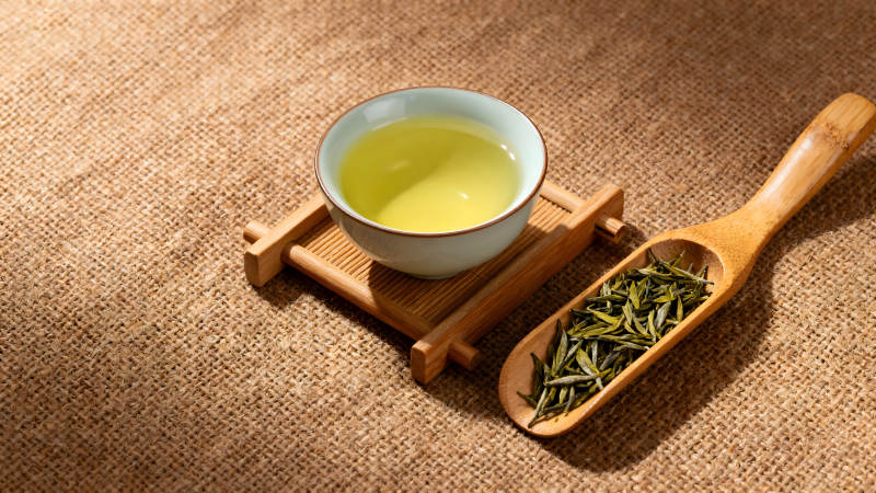 茶與茶具特寫-圖片